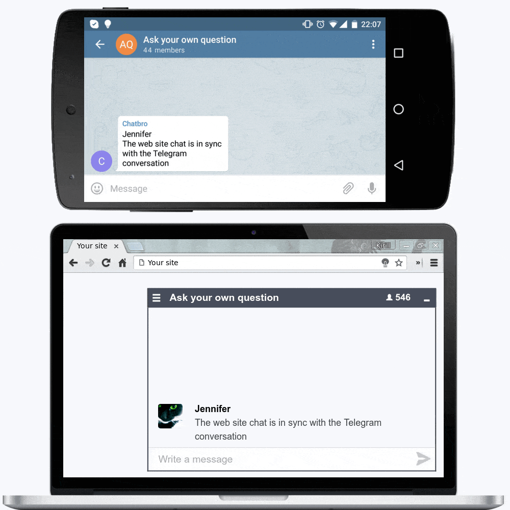 Synchronization example